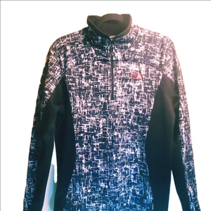 THE NORTH FACE Thermal Jersey Shirt Pullover Activewear 1/4 Zip Men's Size S EUC